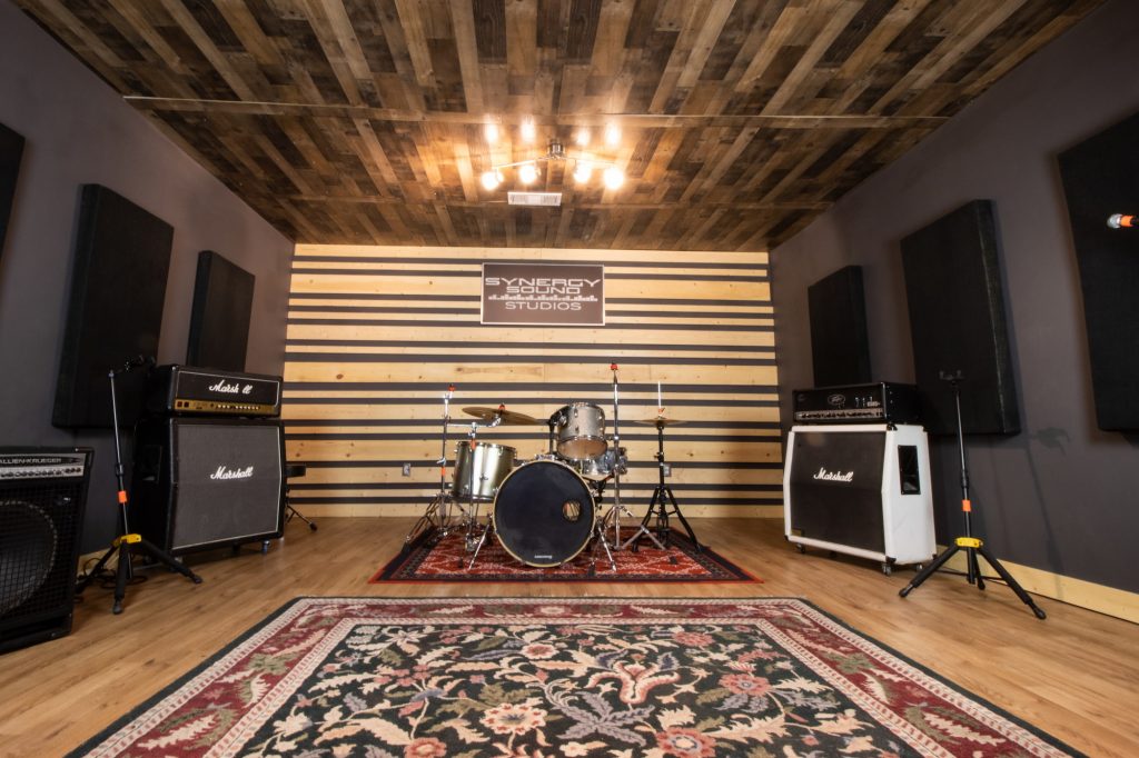 Synergy Sound Studios recording room